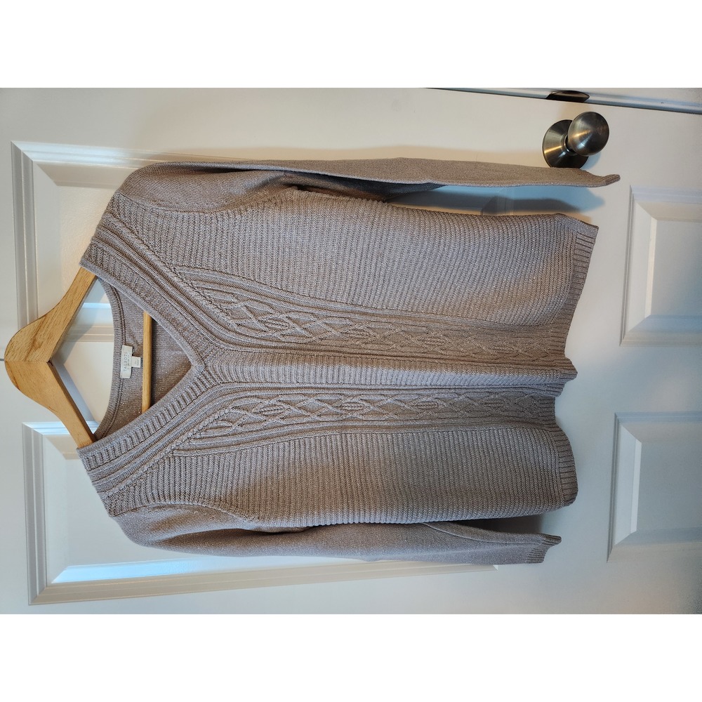 Talbots Metallic Sweater SP